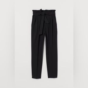 High waist paper bag pants / 4